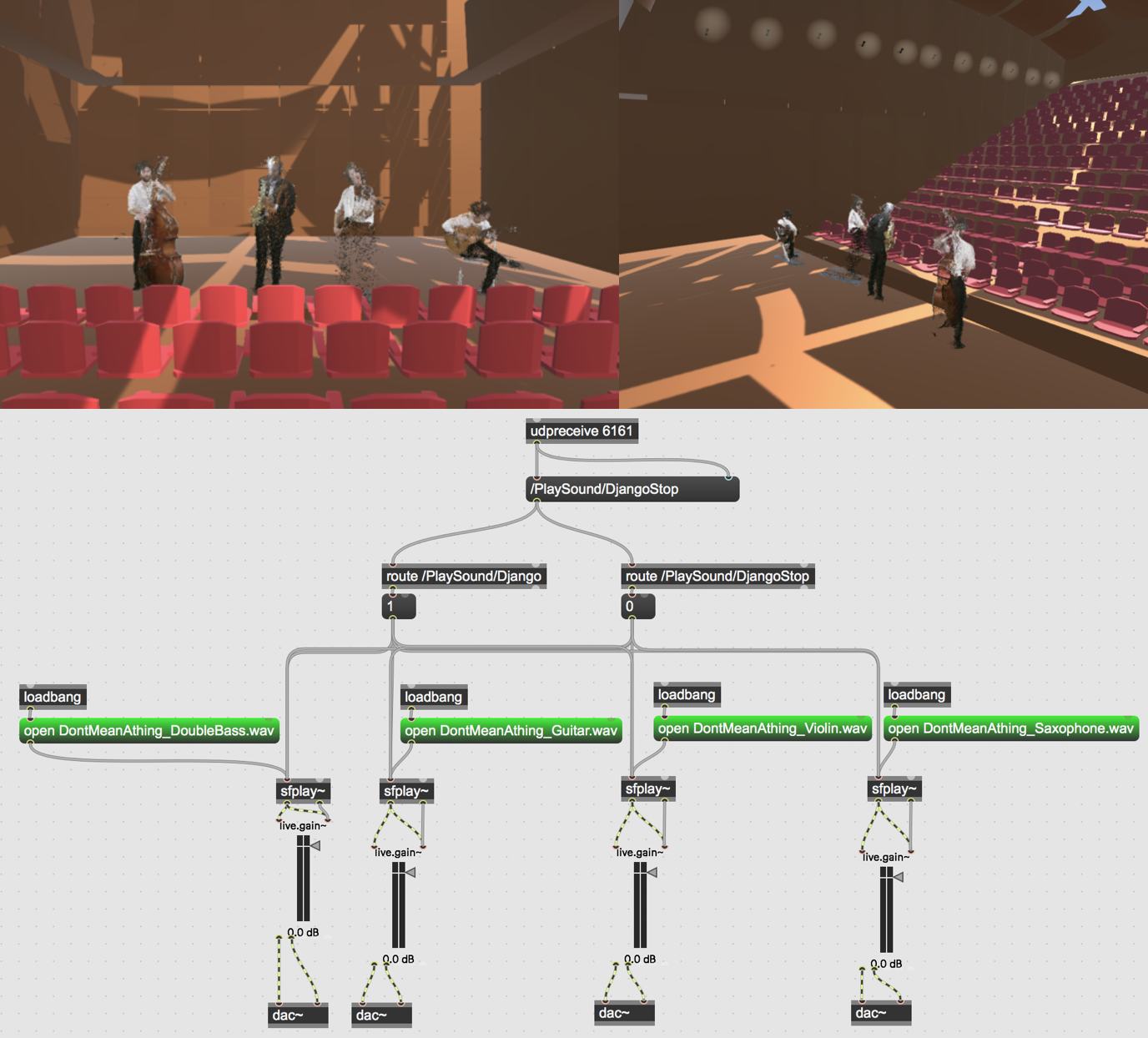 Point Cloud in a Unity Scene